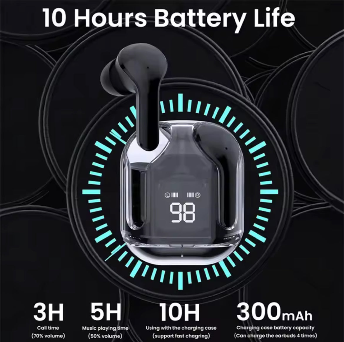 T2 Wireless Bluetooth Earphones